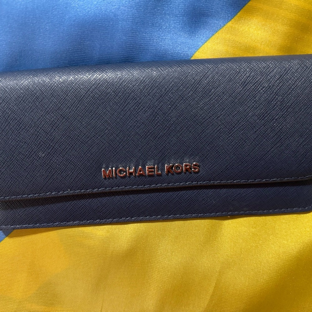 Michael Kors Navy Wallet